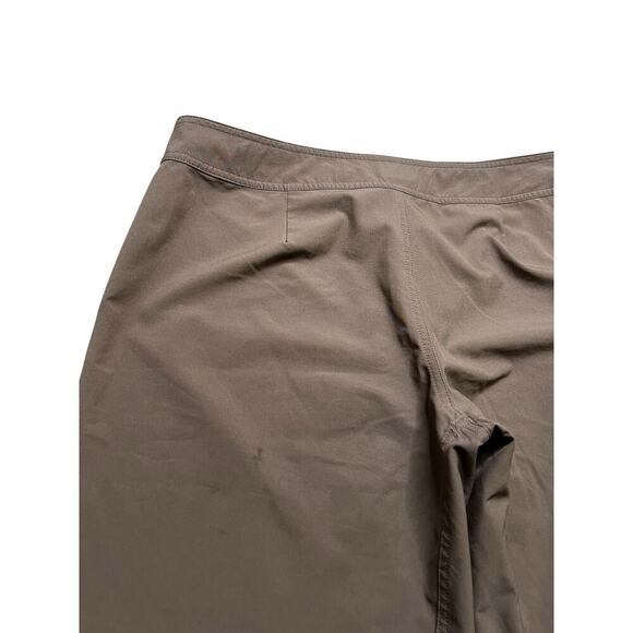 Patagonia Worn Wear Planing Boardshorts Women’s Size 12 Stretch Brown Y2K Beach - Picture 8 of 11